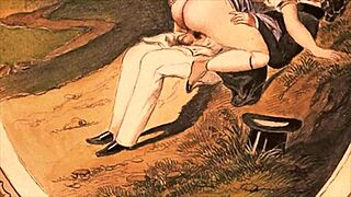 探索复古风格中复古色情绘画的艺术魅力