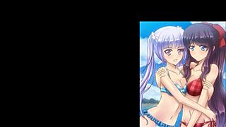 Aoba Suzukaze хентай компилация показва тази миниатюрна 18+ сукубус получава дива свирка