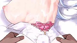 Azione inculata hentai si scalda con penetrazione anale intensa in scene selvagge