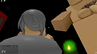 로블록스 게임에서 벗은 큰 엉덩이 애니메이션 액션 드러남