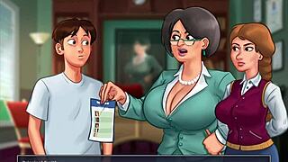 Weishaupt - Summer Time Saga 1 Delivers Cute 3D Mature Curvy Babe In Sexy Interracial Outfit Action!