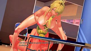 扶她NTR世界第4集：热辣扶她3D游戏深喉猛干