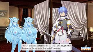 カーブィーなニラが潮吹き3Pアナルを支配、エピソード9