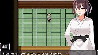 Garoto fură costumul de baie al protagonistei pentru masturbare în aer liber în Președintele Clasei Partea 3