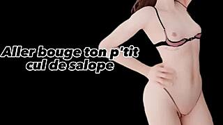 이봐, 내 프렌치 D.VA 헨타이 JOI로 야한 페미돔 지시 따라봐...