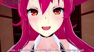 Стелла Вермиллион делает футджоб хэндджоб бубджоб и POV трах в униформе с большими сиськами жопой грудью