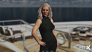 Waterworldで、このタイトビキニミルフがAquaアニメからキャビンで18+ティーンフレンドと激しくファック