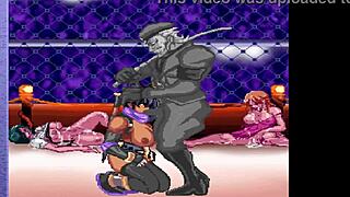 Hej, ponoř se do Final Fuck hentai hry s hnědou Azukinou ve velkých kozách zezadu a misionář galerii