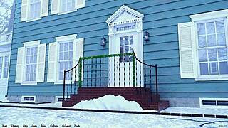 ב-Being A Dik 239 רואים ג'ינג'ית עגולה עם ציצים ענקיים שרוצה זיון על הספה עם זין ענק