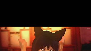 Ahri本子，你知道吗？像经典的那种，她在动作中