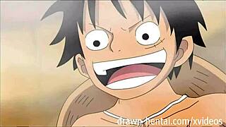 원피스 헨타이: Boa가 Luffy를 야생 액션으로 유혹!