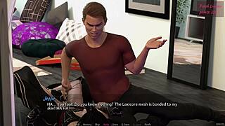 Fetish Locator 52 разказва как косплейърката коленичи да направи див слопи блоуджоб в своя фемдом костюм