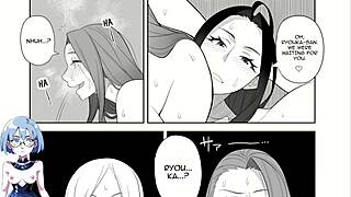 Bujná oplzlá matka dominuje jako ředitelova žena v divoké futanari akci