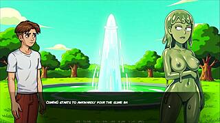 พอร์นพอร์ทัล! เบรดดิ้งสไลม์แมมในเดมอนิอุม พาโรดี