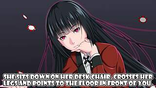 자바미 유메코가 헨타이 페미돔 JOI 주사위 게임에서 네 외도를 잡아 발로 굴욕 줌