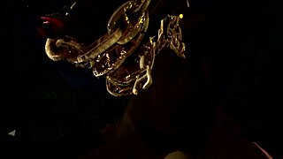 little red riding woof battles werewolf in wild forest fuck