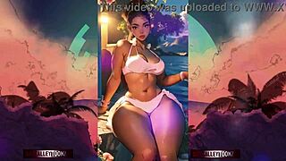 Chicas gruesas voluptuosas de 3D AI muestran curvas asesinas en outfits sexys