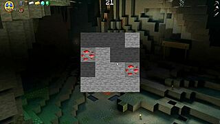 色情游戏Hornycraft parody，Alex给史诗手交