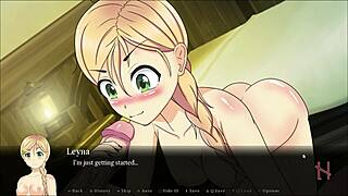 Spiel-Szenen: Pensionierter Held dominiert mit großer Titten-Massage und Bukkake