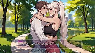 Cartoon Babe Rides Big Black Dildo in Shadows of Ambition Gameplay 2