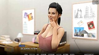 Университет проблем Часть 23 - Дрочка огромного члена в 3D мультике!