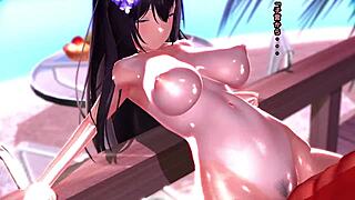 강렬한 3D POV 섹스 애니메이션, 큰 엉덩이 헨타이 액션