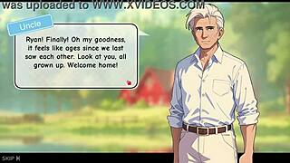 Honeysun opplæring rødhåret flyvertinne blowjob