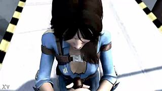 Lucy da Fallout si tuffa in incontri celebrità 3D selvaggi che si scaldano velocemente 😏