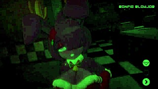 Fap Nights di Frennis Nightclub Special Krismas dengan Bonfie dan Chiku. Adegan 3D tetek besar dalam pakaian melengkung kompilasi.