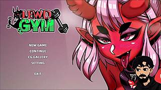 مدربة الجيم الشهوانية تساعدنا في تحسين مقاومتنا أنمي هينتاي عملاق زي جيم مص زب صدر كبير