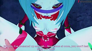 Rebecca在夜之城POV性爱。免费赛博朋克幻想大奶动作！