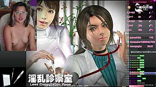 Ох, эта горячая хентай-медсестра Umemaro 3D фантазия дикая!