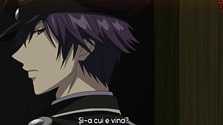 Сладко наказание като личен домашен любимец на пазачите в BDSM аниме хентай 04