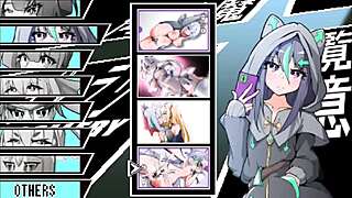 Plná galerie v hentai hře s fellatiem 侮挫魔 japonská verze