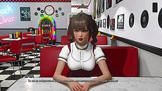 Пълно геймплей преминаване на Ripples част 30 с азиатска нерд героиня