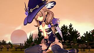 原神丽莎口交乳交射精3D亚洲日本本子