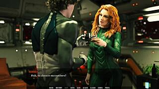 与性感红发美女的热辣邂逅