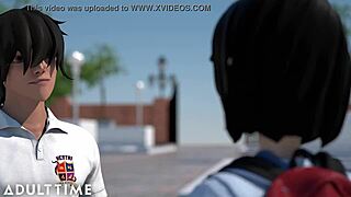 成人时间色情，校长强迫迟到同学公开操逼