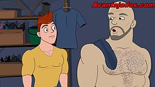 Хей, виждал ли си гей чистач да доминира в хентай?