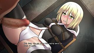 Света майко, сцени с монахиня в D End Colosseum лош край режим!