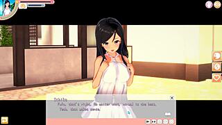 哇，这个18+的女孩在教室里被后入式操弄，那场狂野的Koikatsu Party hentai场景！