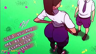 内莫娜、樱花和纲手的巨乳屁股任务。她们的冒险每一步都变得狂野。