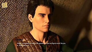 在遊戲中，大奶出現在The Price of Power 244的3D動漫場景中