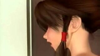 Секси 3D хентай приятелка в горещо действие видео 34