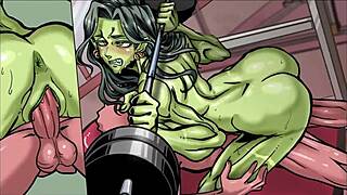 Hey, See This Lewd Gym Milf Show the Perfect Workout Position!