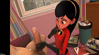 Violet Parr vie, ako pracovať rukami v pov masáži
