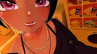 Uhh, creampie a Leyley en la sala de descanso... ¡tan apretada POV ASMR!