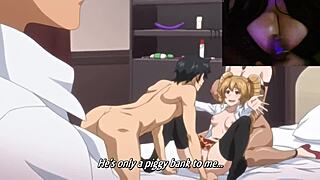 Blonde girl with big tits in goth costume titty fucks giants and balloons solo as milf wife.