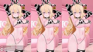 MMD hentai j3 intenzív akcióval