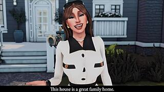 絶望の夫が妻をフタシーメールで裏切る、オープンハウスで